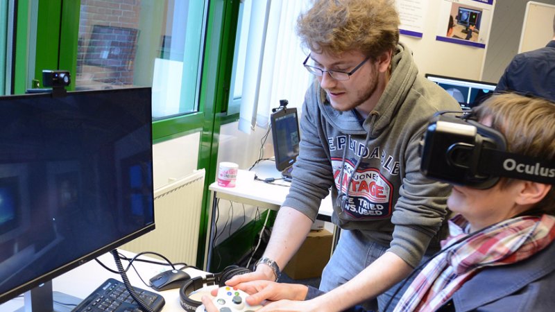 Studierende präsentieren ihre Arbeiten