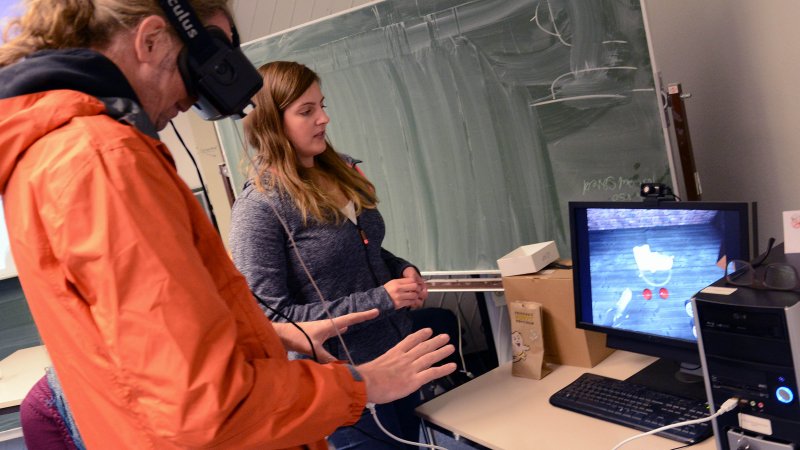 Studierende präsentieren ihre Arbeiten