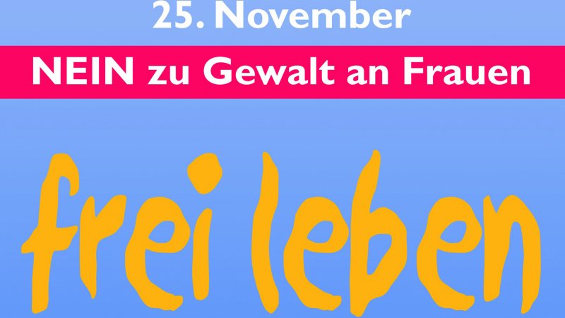 Mit einer Flaggenaktion setzen die Flensburger Hochschulen in Kooperation mit der Gleichstellungsbeauftragten der Stadt und dem Frauenforum Flensburg am 25.11.2016 ein Zeichen gegen Gewalt an Mädchen und Frauen.