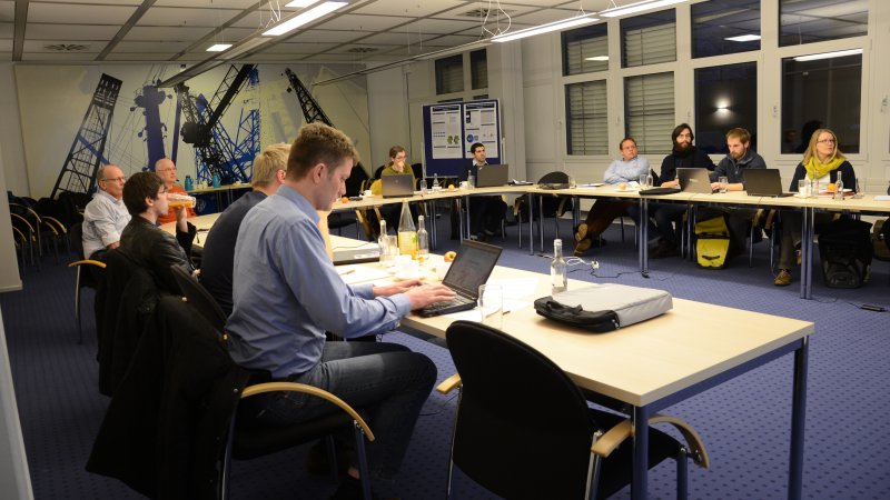 Workshop in den Räumen der Hochschule Flensburg