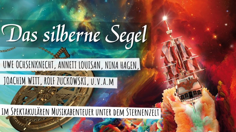 Neue Show im Planetarium: Die 360°-Produktion „Das silberne Segel“ ist ein musikalische Abendteuer für die ganze Familie. Und kommt mit prominenten Sprecher*innen daher.