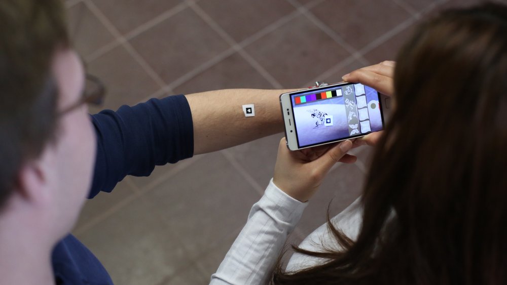 AR Tattoo App studentische Arbeit