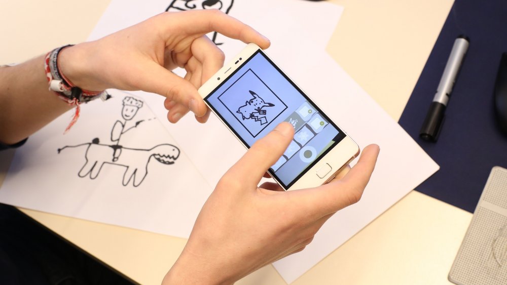 AR Tattoo App studentische Arbeit