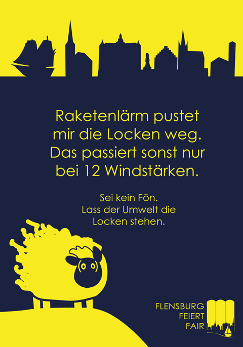 Emissionsfreie Feuerwerksalternative Plakat