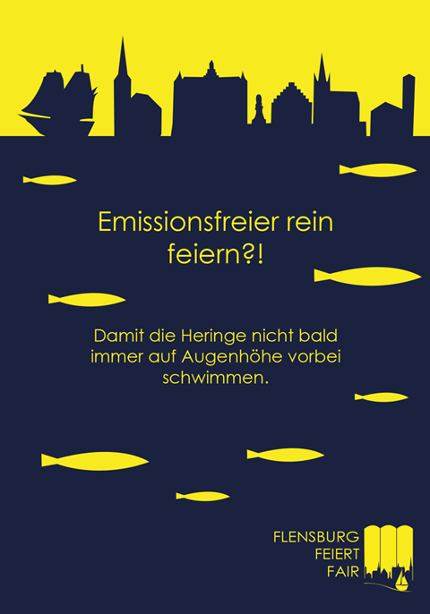 Emissionsfreie Feuerwerksalternative Plakat