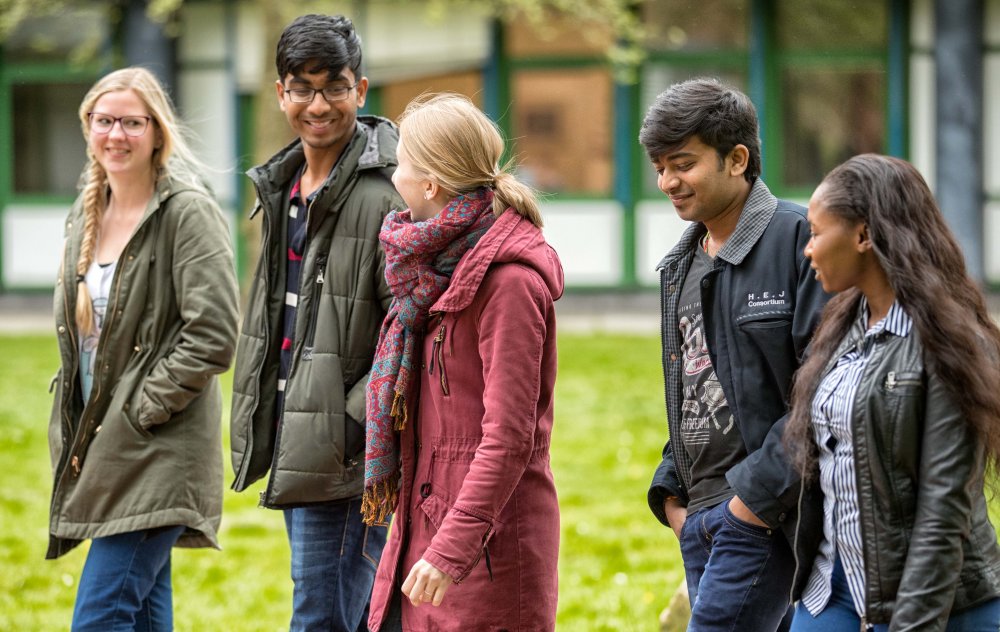 Internationale Studierende an der Hochschule Flensburg