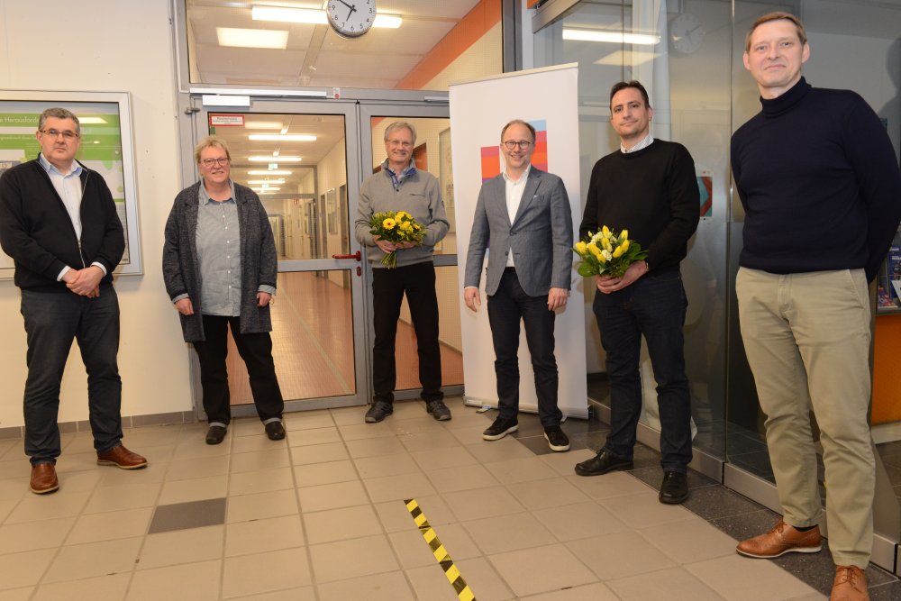 Hochschulpräsidium dankt den beiden Kandidaten