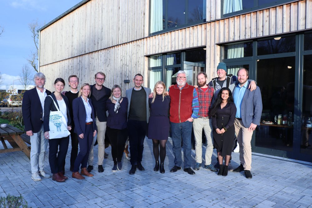 Geben Unternehmen Orientierung auf der Nachhaltigkeistreise: Das Projektteam. 