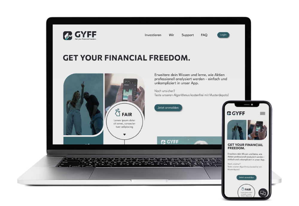 Bachelor Thesis: Entwicklung eines Brand Designs für das FinTech Start-up &quot;GYFF&quot;
