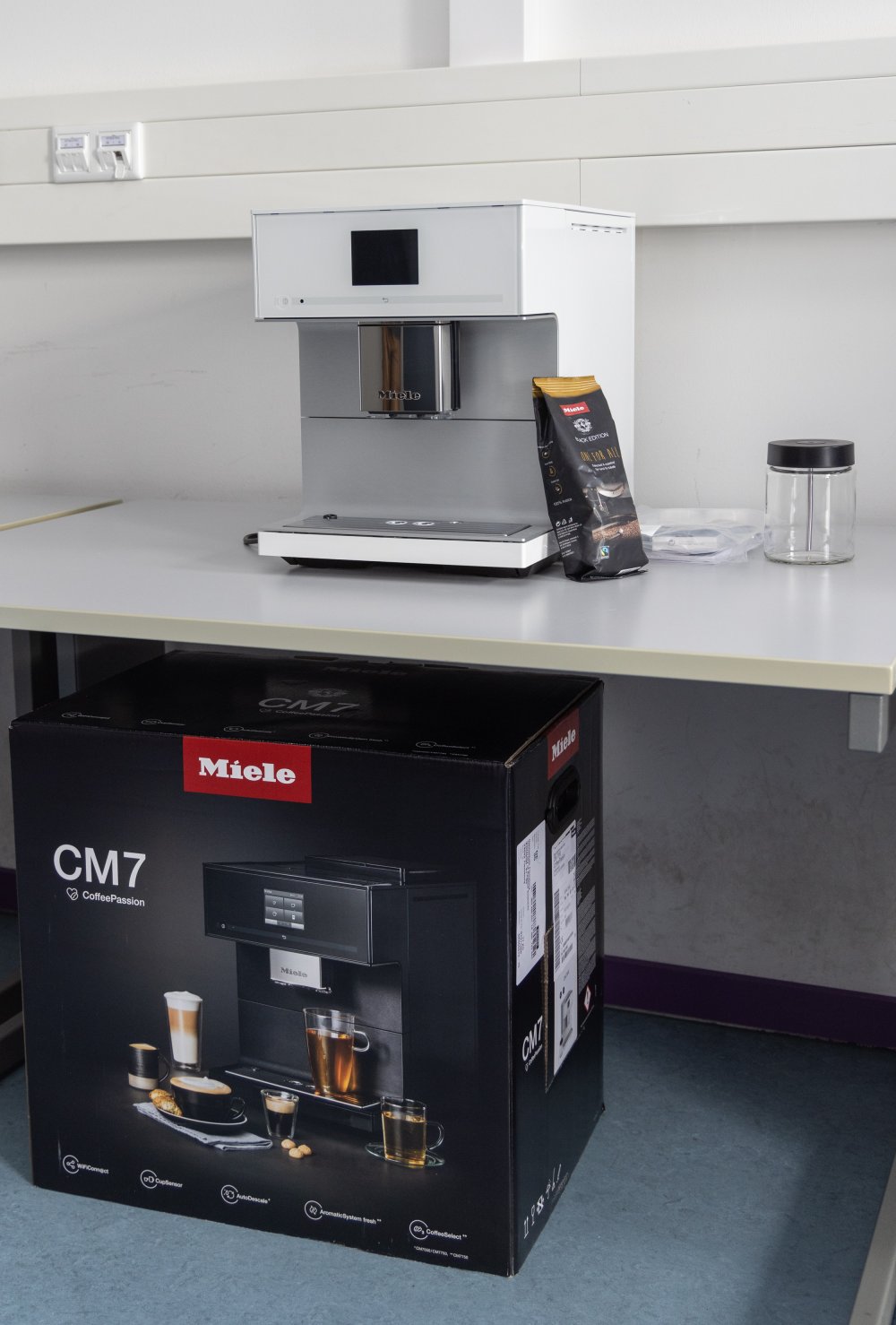 Mit der Miele CM7 wurden szenario-orientierten Informationsprodukte entwickelt.