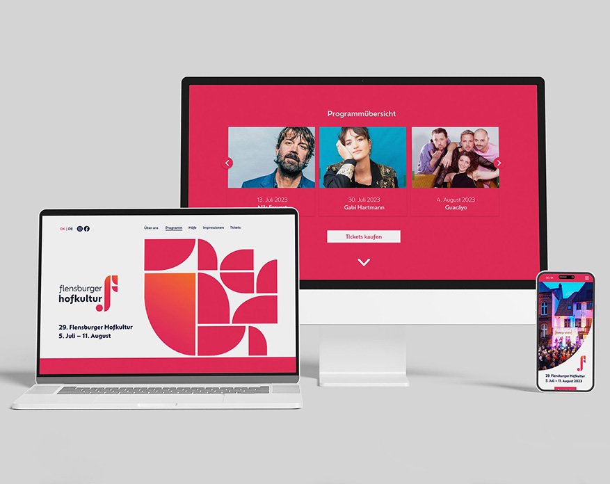 Redesign Flensburger Hofkultur