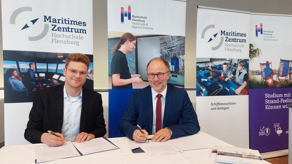 Unterzeichnung MoU Danish Maritime