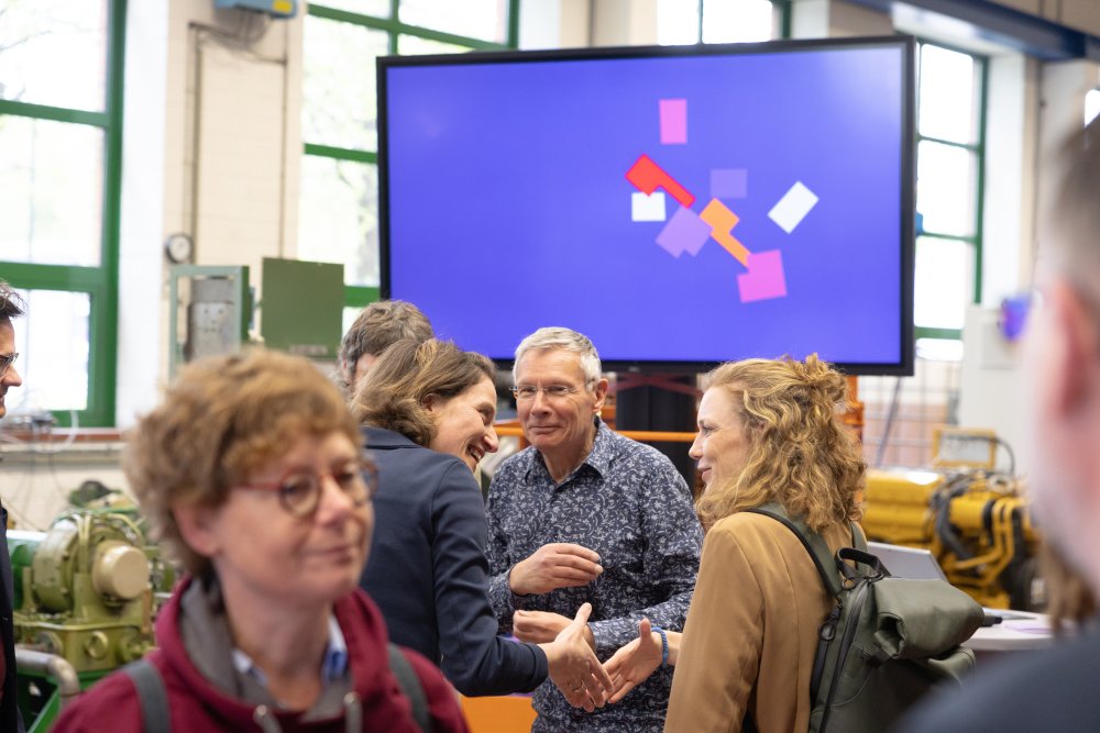 Gäste vor dem Beginn vom Event