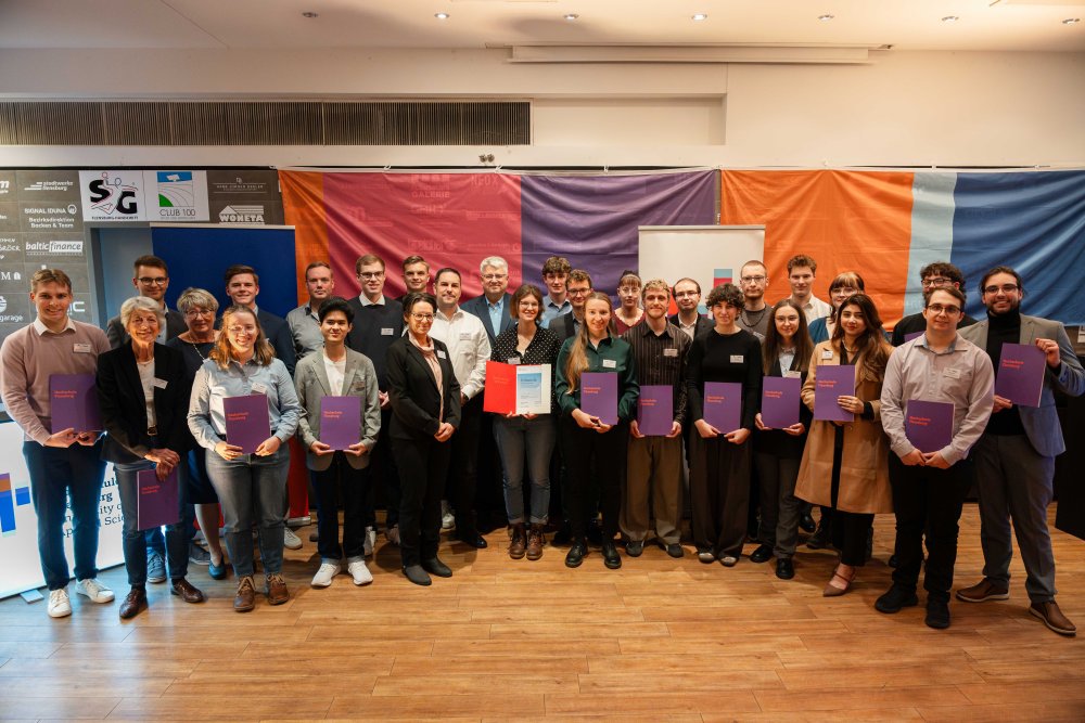 Gruppenfoto Deutschlandstipendiaten 