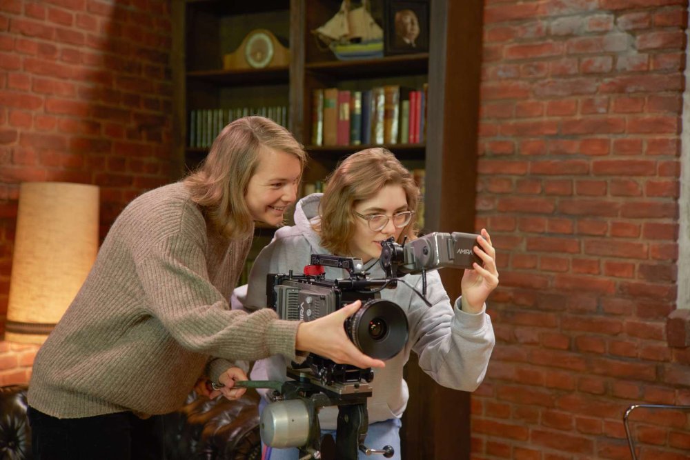 Filmstudierende an der Hochschule Flensburg