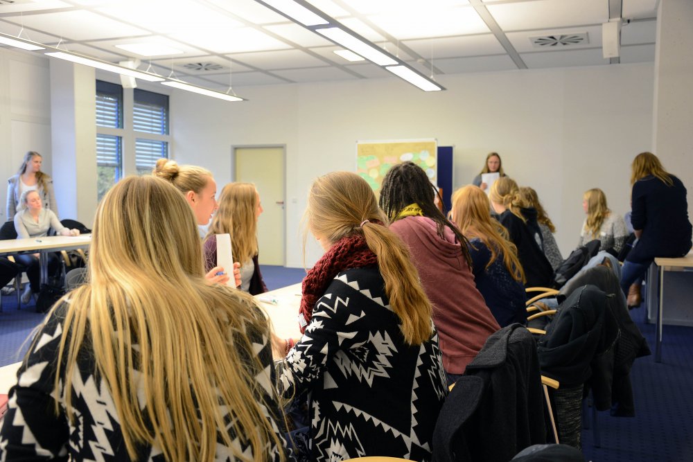 Volles Programm für junge Frauen voller Fragen: Wie in jedem Jahr lud die Hochschule Flensburg zum Studieninfotag speziell für Schülerinnen und junge Frauen.     