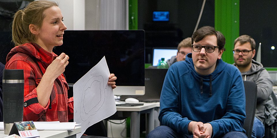 13 Studierende der Hochschule Flensburg entwickeln analoge und digitale Spiele.