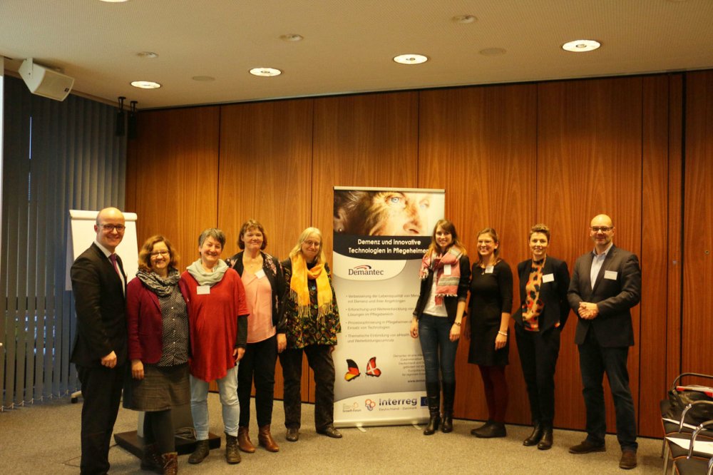 Die Teilnehmer des DEMANTEC Netzwerktreffens in der IHK zu Flensburg