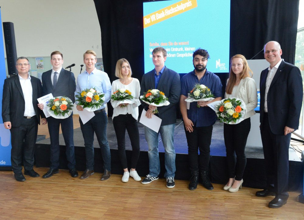 Nominierte und Gewinner des VR Bank-Hochschulpreises 2018