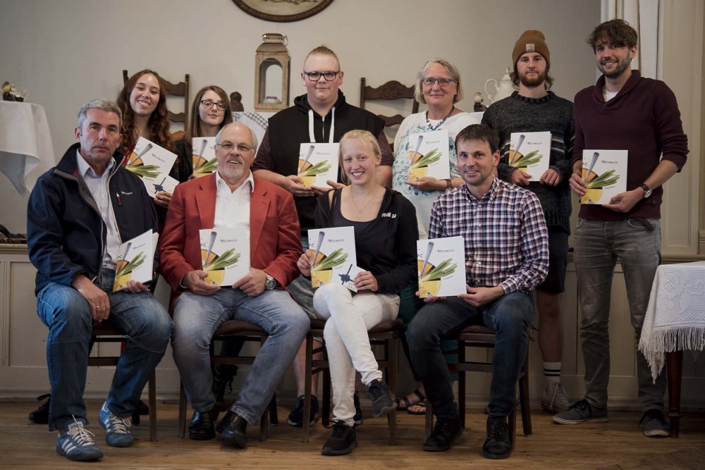 Gruppemfoto Kochbuchteam