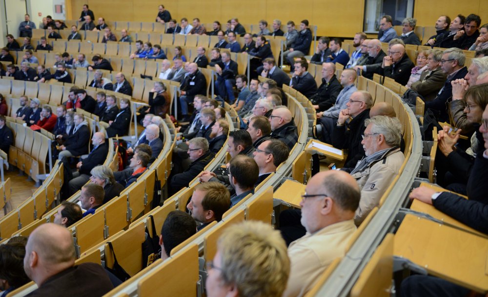 Wieder im Hörsaal: Rund 180 Ehemalige der Hochschule Flensburg und der Fachschule für Seefahrt (SFS) kamen zum „Maritime NetworX 2019“. 