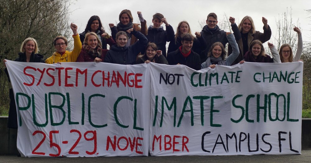 Das Ziel der Students For Future ist es, den Campus für eine Woche zum öffentlichen Labor für nachhaltige Zukunftsentwürfe werden zu lassen.