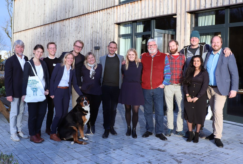 Gemeinsam für nachhaltige Lebensmittelproduktion: Das TASTE-Team bei der Eröffnungsfeier. 