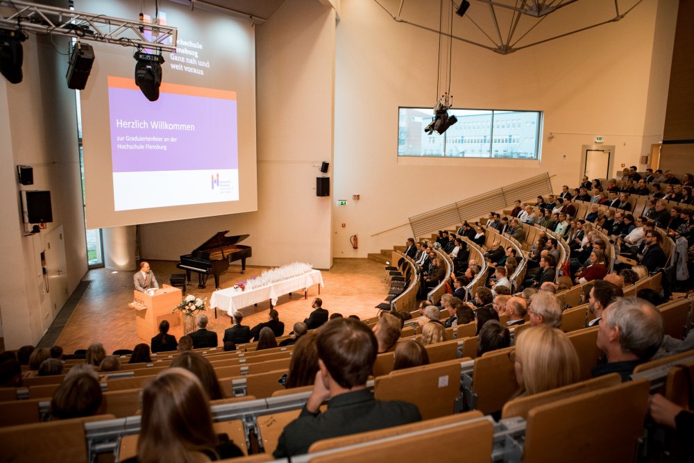 Graduierungsfeier im Wintersemester 2019/20 | Hochschule Flensburg