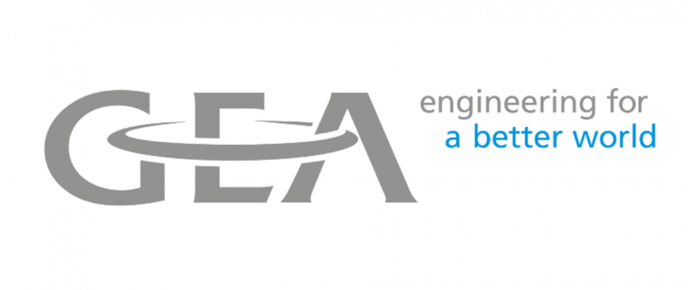 GEA-Logo auf weißem Grund