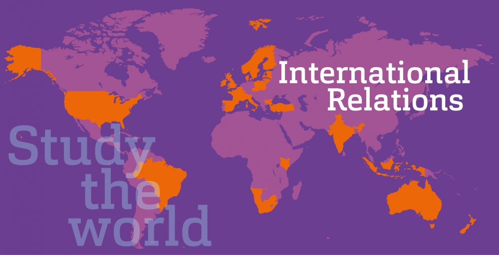 Weltkarte - International Relations