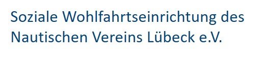 Schriftzug: "Sozialie Wohlfahrtseinrichtung des Nautischen Vereins Lübeck e.V."