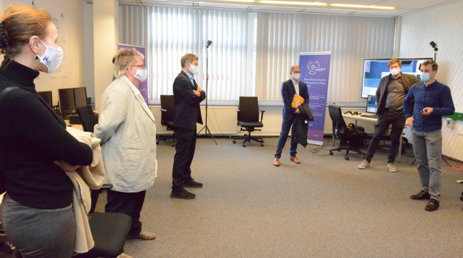 Robert Habeck besuchte die Hochschule Flensburg