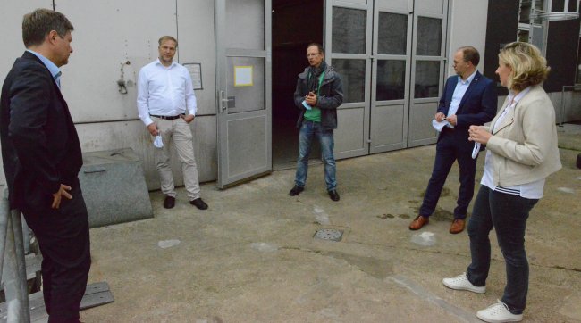 Robert Habeck besuchte die Hochschule Flensburg