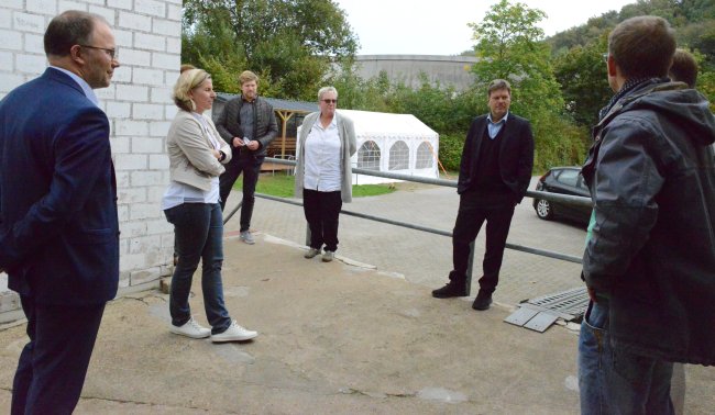 Robert Habeck besuchte die Hochschule Flensburg