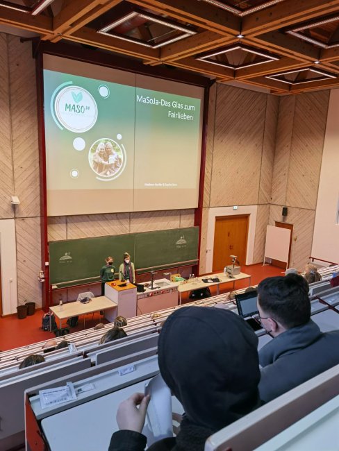 Blick in einen Hörsaal.