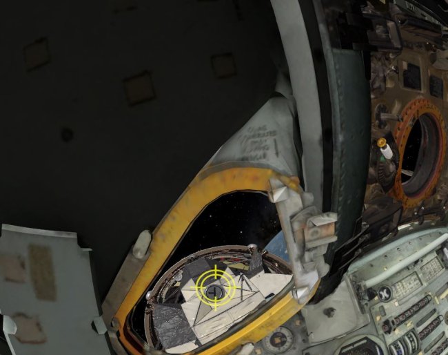 Sicht aus dem Cockpit