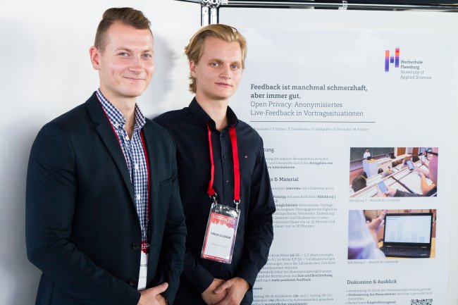 Erfolgreicher Messeauftritt: Die Hochschulstudierenden auf der Mensch und Computer