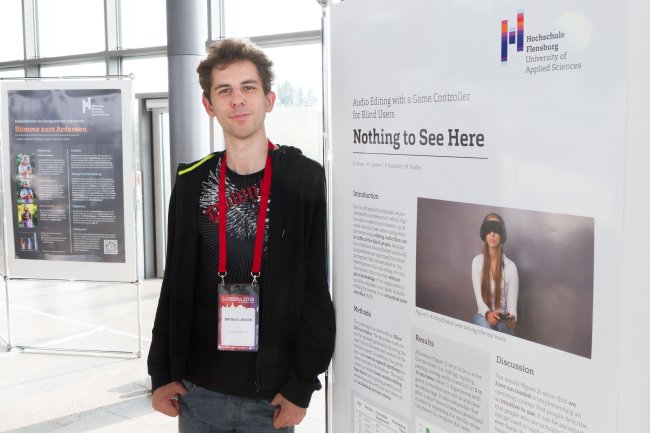 Erfolgreicher Messeauftritt: Die Hochschulstudierenden auf der Mensch und Computer