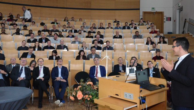 Prof. Dr. David Schlipf hielt seine Antrittsvorlesung.