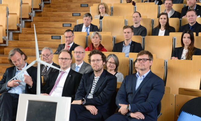 Prof. Dr. David Schlipf hielt seine Antrittsvorlesung.