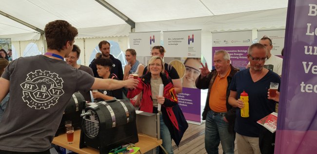 Bierauschank Messe 50 Jahre Lübeck