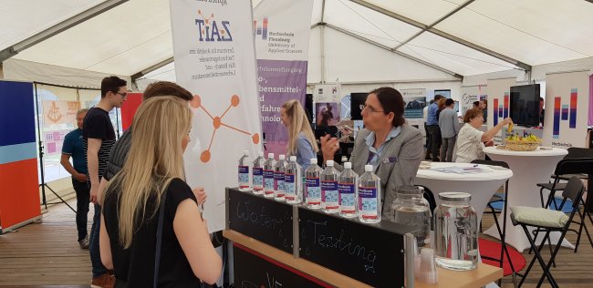 Bierstand der HS Flenburg in Lübeck