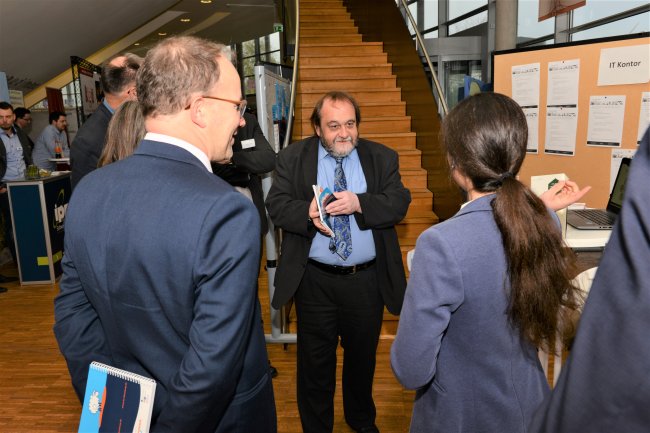Die Präsidenten auf dem Campus Career Day 2019