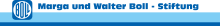 Logo der Marga und Walter Boll-Stiftung