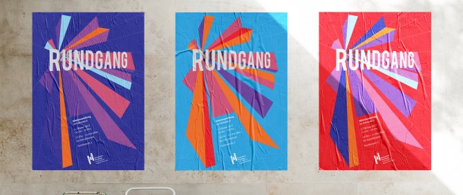 Plakate 2017 Rundgang FB3 Hochschule Flensburg