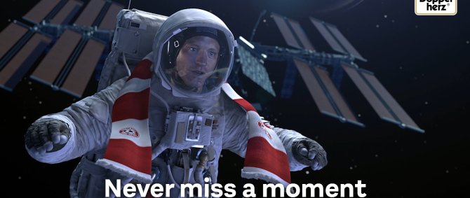 Doppelherz Astronaut