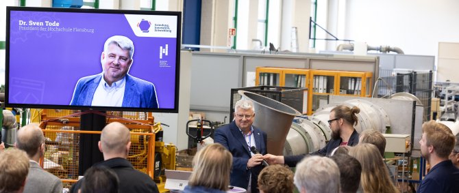 Rede vom Präsidenten der Hochschule beim Stakeholdertreffen