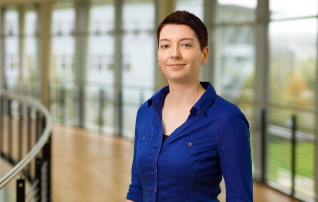 Porträtfoto: Stefanie Wetzel im audimax